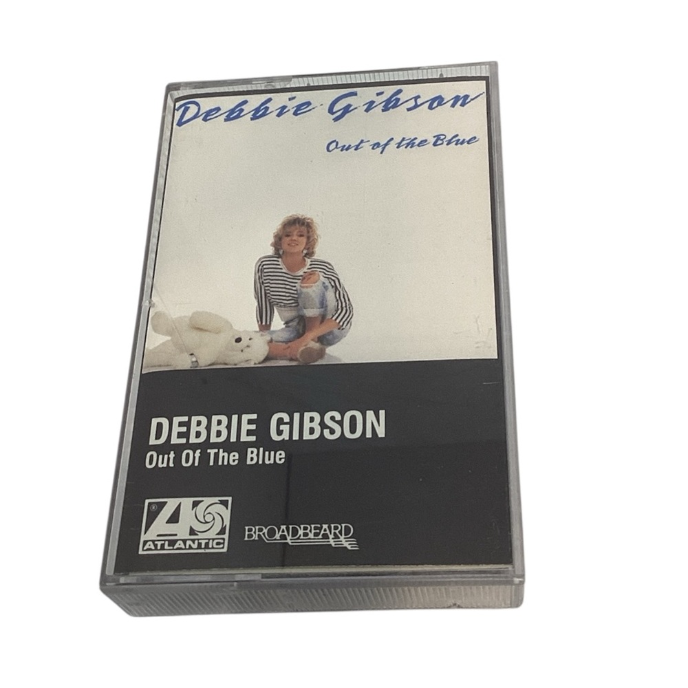 💚 Debbie Gibson 'Out of the Blue' Cassette Tape